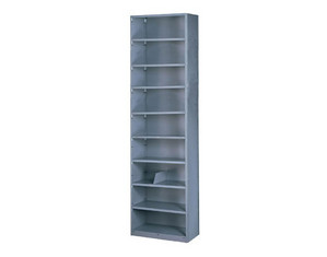 Tennsco Q Line 8 Shelf Closed Style Home and Office Shelf