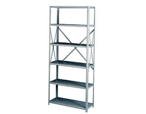 Tennsco Q Line 8 Shelf Open Style Home and Office Shelf