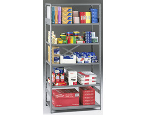 Tennsco Standard Shelving Package - Fast FREE FedEx Shipping!