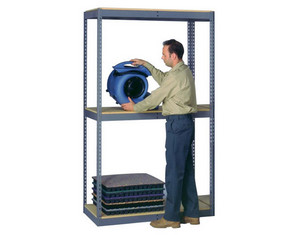 Tennsco Z Line Heavy Duty Long Span Shelving with Decking - Fast FREE FedEx Shipping!