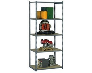 Tennsco Z Line Low Profile Shelving with Decking - Fast FREE FedEx Shipping!