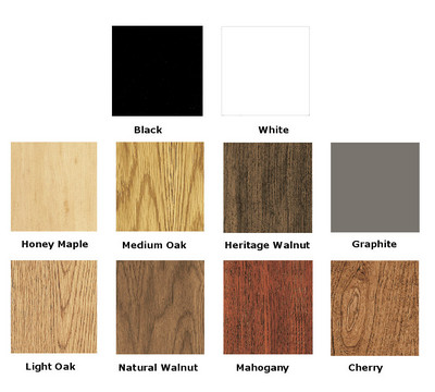 Available Veneer Case Cover Finishes