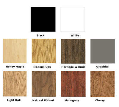 Available Veneer Case Cover Finishes