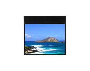 Optoma Panoview Matte White Motorized Electric Projector Screen - Fast FREE FedEx Shipping!