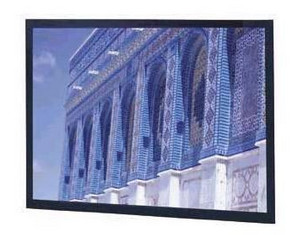 Da-Lite Audio Vision HDTV Format Da-Snap Fixed Projector Screen - Fast FREE FedEx Shipping!