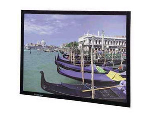 Da-Lite Da-Mat HDTV Format Perm Wall Fixed Projector Screen