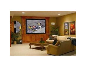 Da-Lite Da-Mat Video Format Acoustical Imager Fixed Projector Screen
