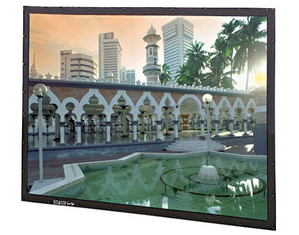 Da-Lite Da-Tex HDTV Format Perm Wall Fixed Projector Screen - Fast FREE FedEx Shipping!