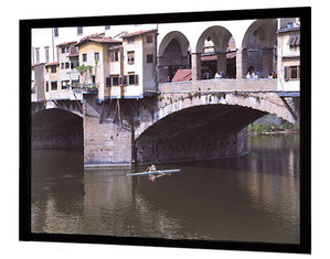 Da-Lite High Contrast Da-Mat HDTV Format Imager Fixed Projector Screen