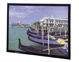 Da-Lite High Contrast Da-Mat HDTV Format Perm Wall Fixed Projector Screen