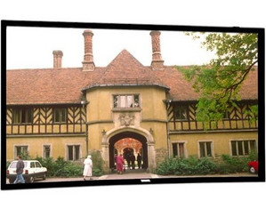 Da-Lite Video Format Dual Vision Cinema Contour Fixed Projector Screen - Fast FREE FedEx Shipping!
