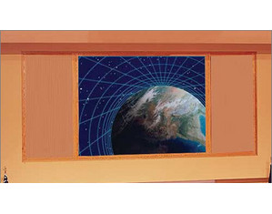 Draper Cineperm - NTSC Format Fixed Projector Screen