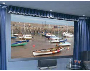 Draper Onyx Widescreen Format Fixed Projector Screen
