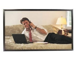 Stampede 16:9 High Contrast White Fixed Projector Screen
