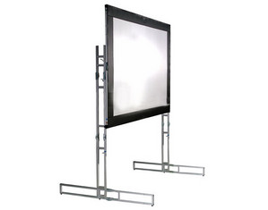 The Screen Works Matte Brite EZ Fold II - Square Format Portable Projector Screen
