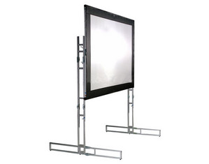 The Screen Works Matte Brite Plus EZ Fold II - Multi Image Format Portable Projector Screen