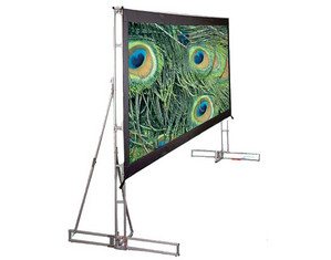 Draper Truss Style Cinefold - HDTV Format Rear Projector Screen