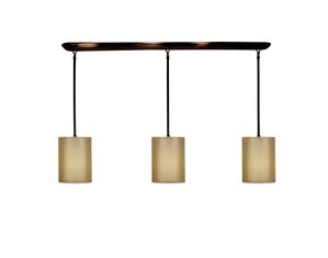 Z-Lite 144-6-3G Nikko 9 Light Island Billiard  Olde Bronze-Gold