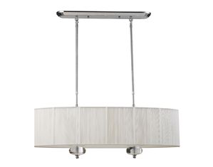 Z-Lite 172-36W Soho 4 Light Island Billiard White-Chrome