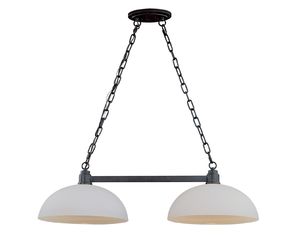 Z-Lite 314-2-BRZ Chelsey 2 Light Island Billiard Dark Bronze