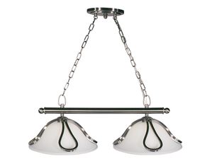 Z-Lite 316-2 Carlisle 2 Light Island Billiard Brushed Nickel