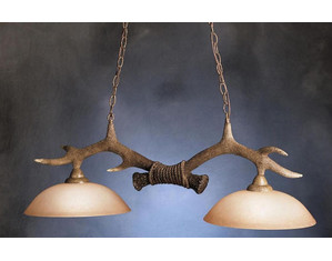Kichler 2 Light Buckhorn Trestle Pendant Island Light - Fast FREE FedEx Shipping!