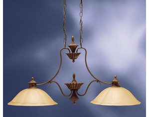 Kichler 2 Light Kempton Park Parisian Bronze Trestle Pendant Island Light - Fast FREE FedEx Shipping!