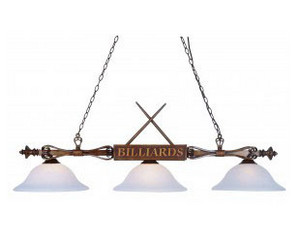 Landmark Lighting Billiard Blown Art Glass 194-WD-G1 Pendant Island Light