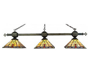 Landmark Lighting Sedona 3 Light Pendant Island 663-TB