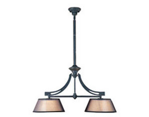 Maxim Lighting 2 Light Shadow Pendant Island Light - Fast FREE FedEx Shipping!