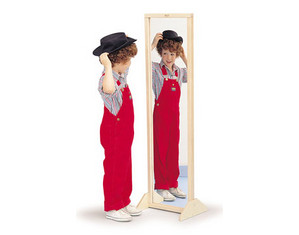 Whitney Bros Infant Floor Mirror - Fast FREE FedEx Shipping!