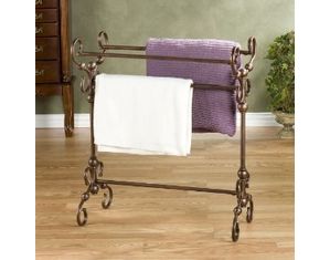 SEI Lourdes Blanket Rack