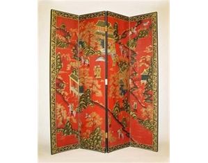 ASIAN  FLOOR SCREEN Room Divider