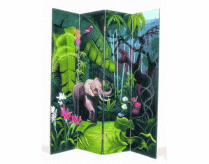 ELEPHANT IN JUNGLE SCREEN Room Divider