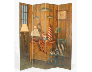FISHERMAN SCREEN Room Divider