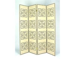 FULL HOUSE LEATHER SCREEN Room Divider