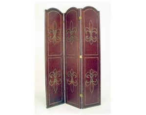 NAILHEAD ON LEATHER Room Divider