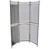 Save  on Iron and Canvas Black Privacy Screen at The Room Divider Superstore