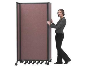 Sico 82 inch Height Mobile Folding Office Divider
