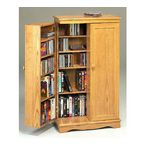 Oak  CD/DVD Storage Wall Units