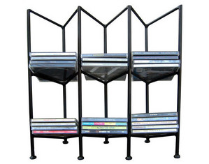 Pangaea Three Division CD Holder - Fast FREE FedEx Shipping!