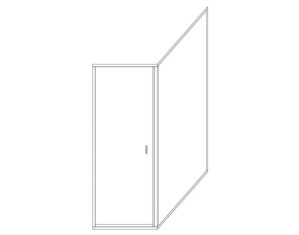 EASCO 75.25 inch Height Image Series shower enclosure - Fast FREE FedEx Shipping!