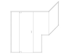 EASCO Elite Series EL3-661 shower enclosure - Fast FREE FedEx Shipping!