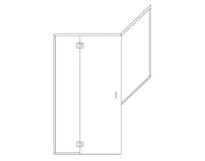 EASCO Estate Series ES3-381 shower enclosure - Fast FREE FedEx Shipping!