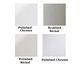 Available Hardware Finishes