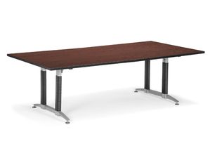 OFM 2 Piece Laminated Surface Mesh Base Conference Table