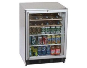 Summit SCR600BL-CSS Beverage Cooler - Fast FREE FedEx Shipping!