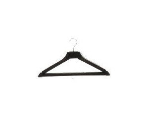 Gaychrome Brown Plastic Clothes Hangers with Hook - Pack of 72 - Fast FREE FedEx Shipping!
