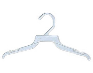 Save  on 10 inch Children's Shipping Clothes Hangers - QTY 100 at The Clothes Hanger Superstore