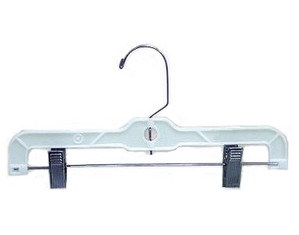 Only Hangers 10 inch White Baby Pant Hangers - Fast FREE FedEx Shipping!